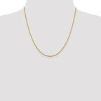 Leslie's 14K 1.40mm D/C Oval Link Chain - Image 4