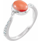 Accented Bypass Ring
