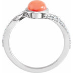 Accented Bypass Ring - Image 2