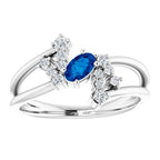 Accented Bypass Ring - Image 3
