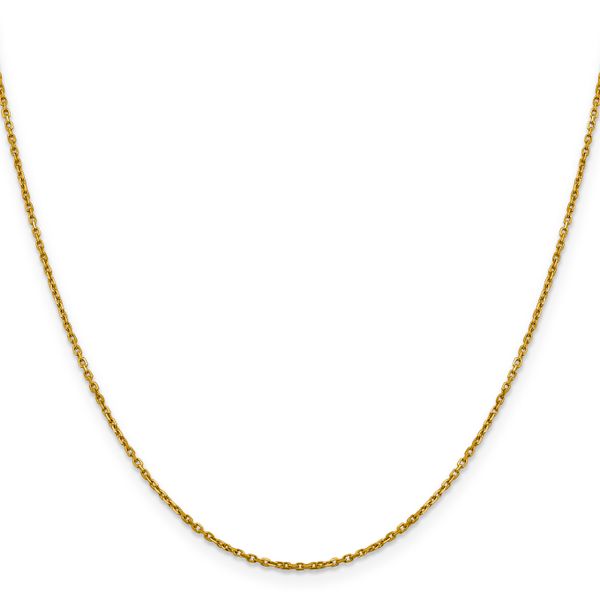 Leslie's 14K 1.25mm D/C Cable Chain - Image 2