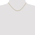 Leslie's 14K 1.25mm D/C Cable Chain - Image 4
