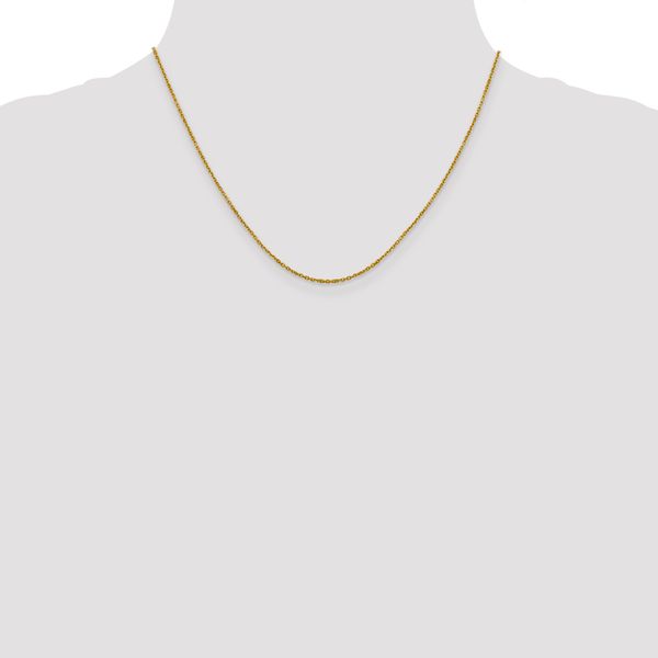 Leslie's 14K 1.25mm D/C Cable Chain - Image 4