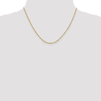 Leslie's 14K 1.25mm D/C Cable Chain - Image 4