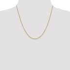 Leslie's 14K 1.25mm D/C Cable Chain - Image 4