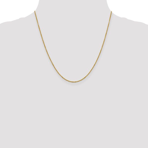 Leslie's 14K 1.25mm D/C Cable Chain - Image 4