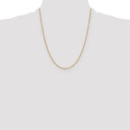 Leslie's 14K 1.25mm D/C Cable Chain - Image 4
