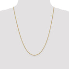 Leslie's 14K 1.25mm D/C Cable Chain - Image 4
