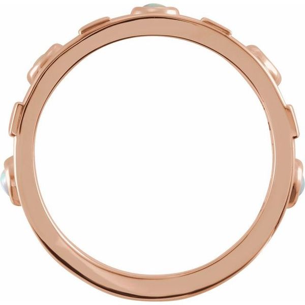 Accented Bezel-Set Cabochon Ring - Image 2