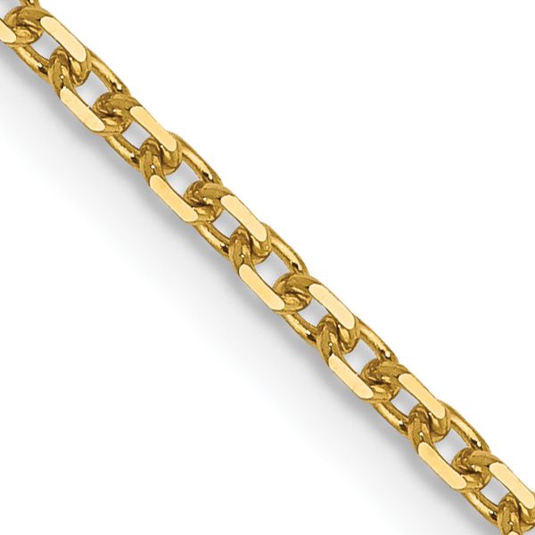 Leslie's 14K 1.5mm D/C Cable Chain