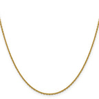 Leslie's 14K 1.5mm D/C Cable Chain - Image 2