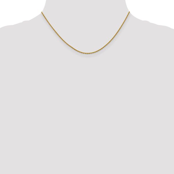 Leslie's 14K 1.5mm D/C Cable Chain - Image 4