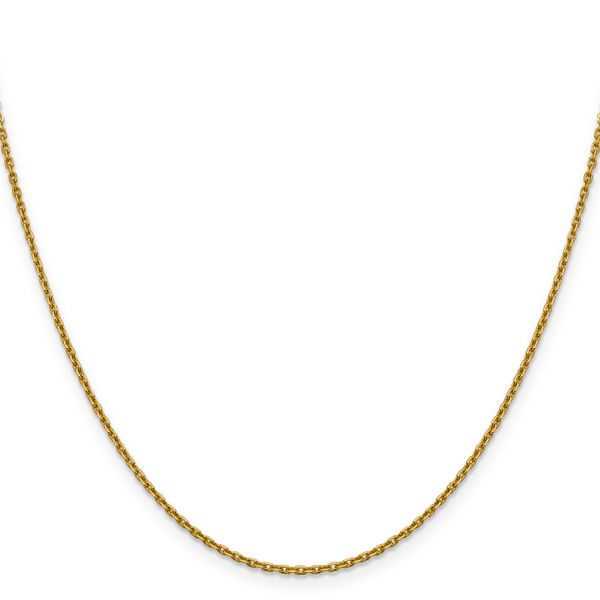 Leslie's 14K 1.5mm D/C Cable Chain - Image 2