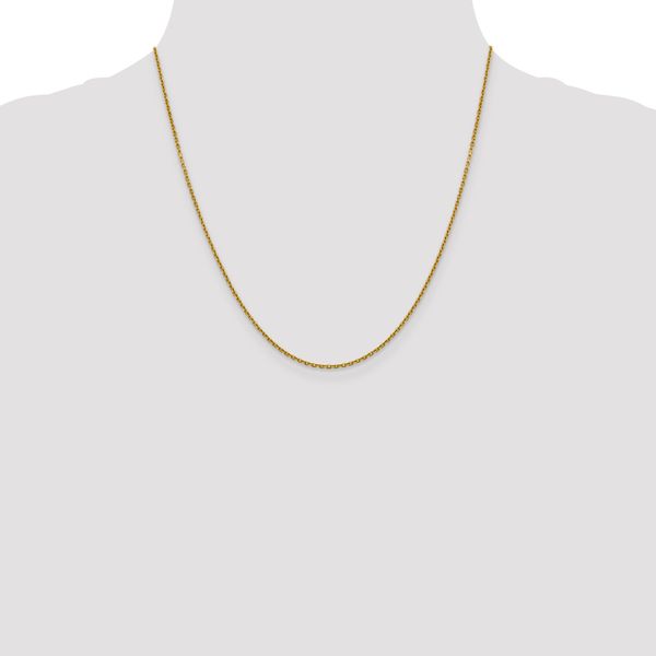 Leslie's 14K 1.5mm D/C Cable Chain - Image 4
