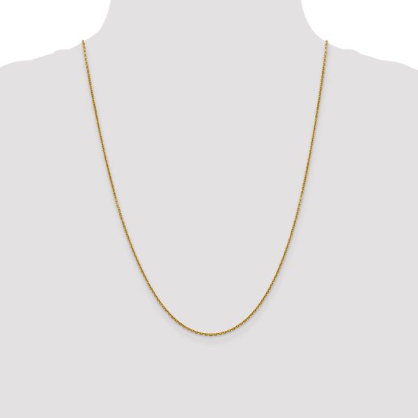Leslie's 14K 1.5mm D/C Cable Chain - Image 4