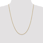 Leslie's 14K 1.5mm D/C Cable Chain - Image 4