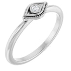 Stackable Evil Eye Ring