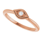 Stackable Evil Eye Ring - Image 5