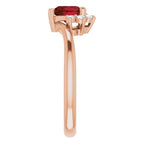 Accented Heart Ring - Image 4