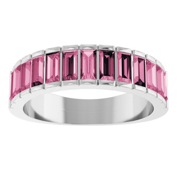 Channel-Set Baguette Ring - Image 3