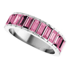 Channel-Set Baguette Ring - Image 5