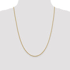 Leslie's 14K 1.4mm D/C Open Franco Chain - Image 4