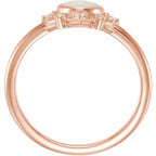 Cabochon Halo-Style Ring - Image 2
