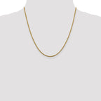 Leslie's 14K 1.6mm D/C Open Franco Chain - Image 4