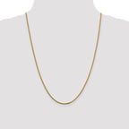 Leslie's 14K 1.6mm D/C Open Franco Chain - Image 4