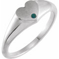 Heart Signet Ring