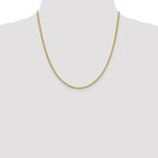 Leslie's 14K 2.1mm D/C Open Franco Chain - Image 4