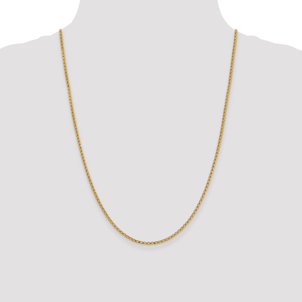 Leslie's 14K 2.1mm D/C Open Franco Chain - Image 4