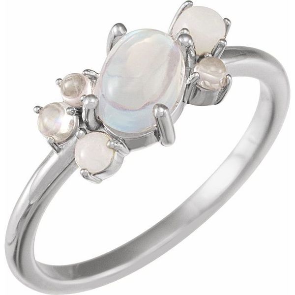Scattered Cabochon Ring