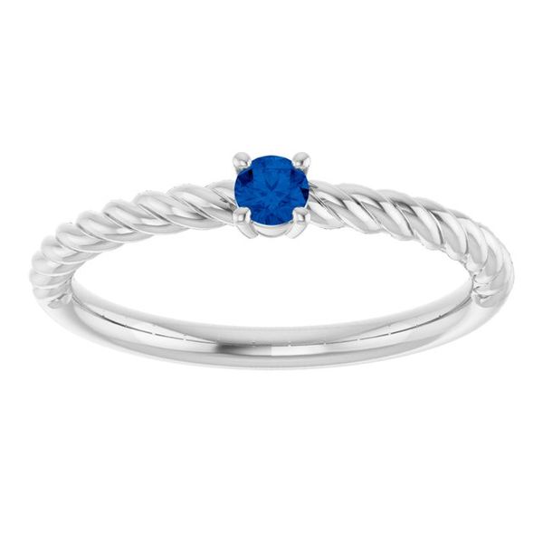 Rope Solitaire Ring - Image 3