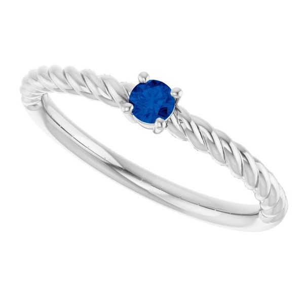 Rope Solitaire Ring - Image 5
