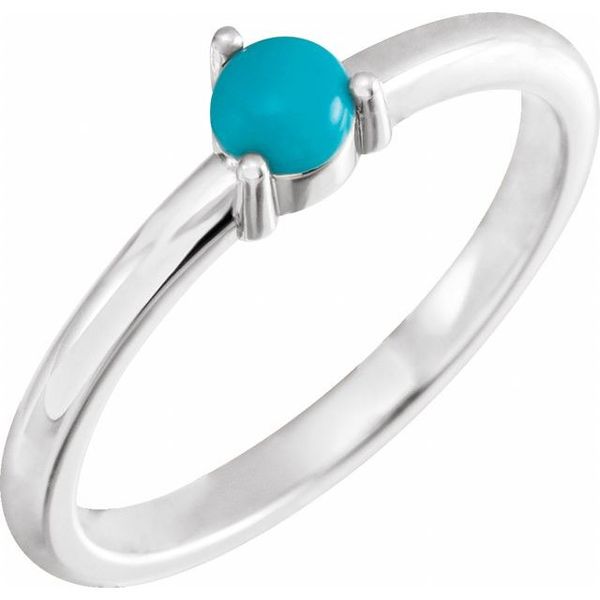 Cabochon Solitaire Ring