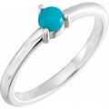 Cabochon Solitaire Ring