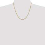 Leslie's 14K 2.25mm Solid Regular Rope Chain - Image 4
