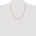 Leslie's 14K 2.25mm Solid Regular Rope Chain - Image 4