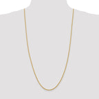 Leslie's 14K 2.25mm Solid Regular Rope Chain - Image 4