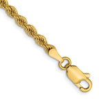 Leslie's 14K 2.25mm Solid Regular Rope Chain