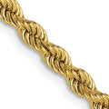 Leslie's 14K 2.75mm Solid Regular Rope Chain