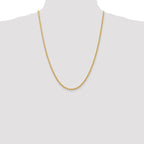 Leslie's 14K 2.75mm Solid Regular Rope Chain - Image 4