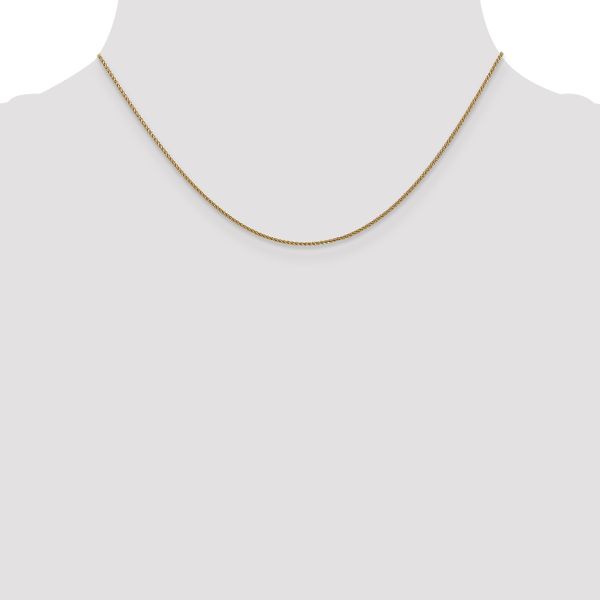 Leslie's 14K 1mm D/C Spiga Chain - Image 4
