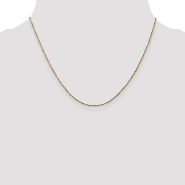 Leslie's 14K 1mm D/C Spiga Chain - Image 4
