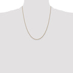 Leslie's 14K 1mm D/C Spiga Chain - Image 4