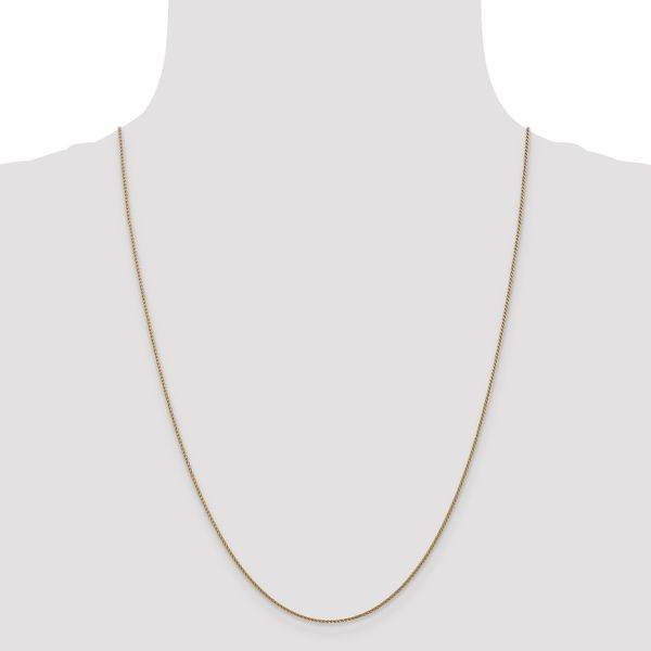 Leslie's 14K 1mm D/C Spiga Chain - Image 4