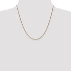 Leslie's 14K 1.2mm D/C Spiga Chain - Image 4