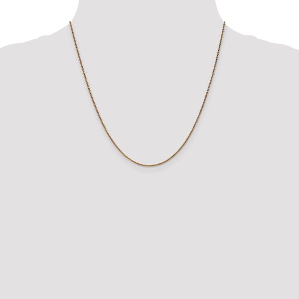 Leslie's 14K 1.2mm D/C Spiga Chain - Image 4