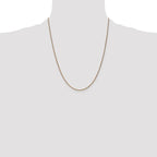 Leslie's 14K 1.2mm D/C Spiga Chain - Image 4